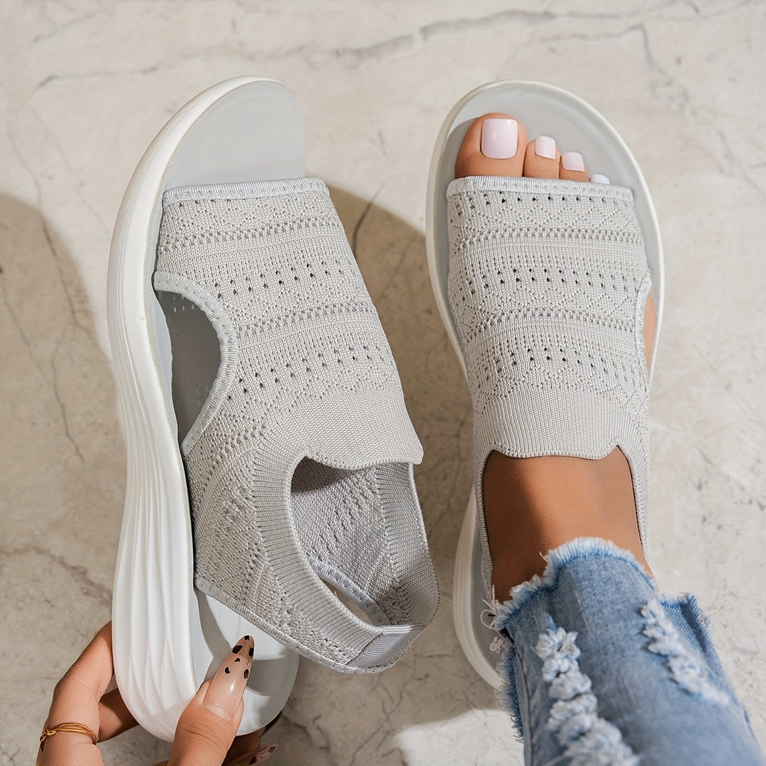 Sandali ortopedici open toe confortevoli con supporto avanzato per donna