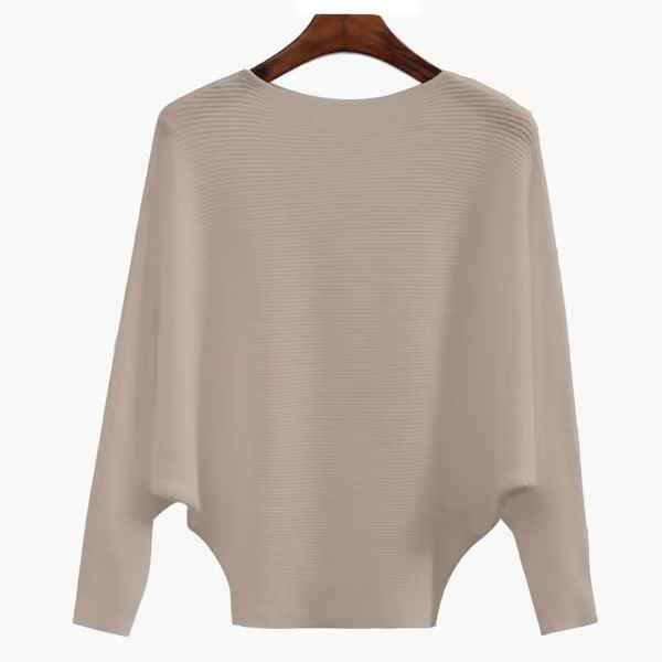 Maglia tunica oversize in maglia morbida ed elegante per donna
