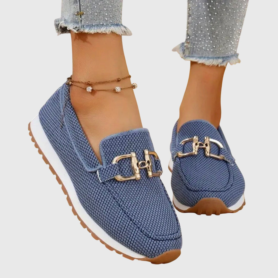 Scarpe ortopediche eleganti e leggere stile mocassino per donna