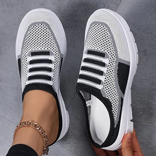 Sneakers slip-on da donna traspiranti e comode