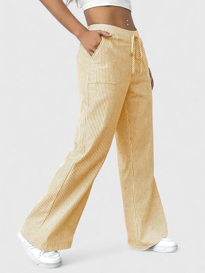 Pantaloni estivi donna comodi e versatili a gamba ampia