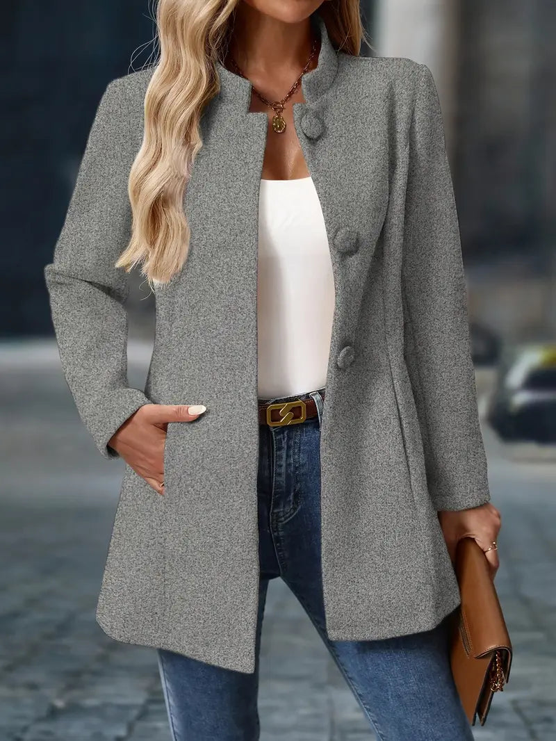 Giacca donna elegante e confortevole dal design minimalista