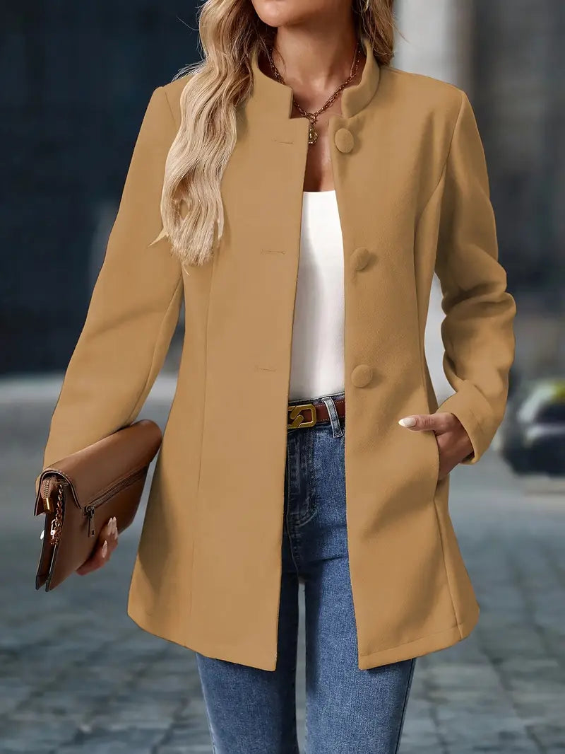 Giacca donna elegante e confortevole dal design minimalista