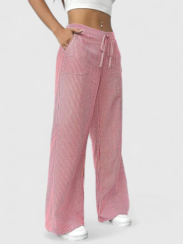 Pantaloni estivi donna comodi e versatili a gamba ampia