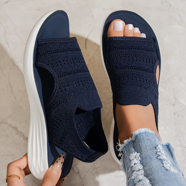 Sandali ortopedici open toe confortevoli con supporto avanzato per donna