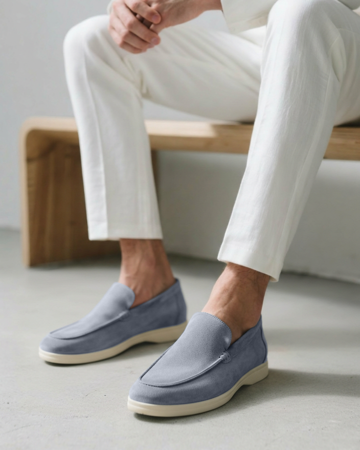 Mocassini in suede da uomo eleganti e comodi