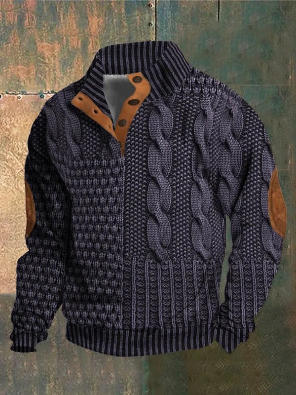 Pull vintage chaud et intemporel