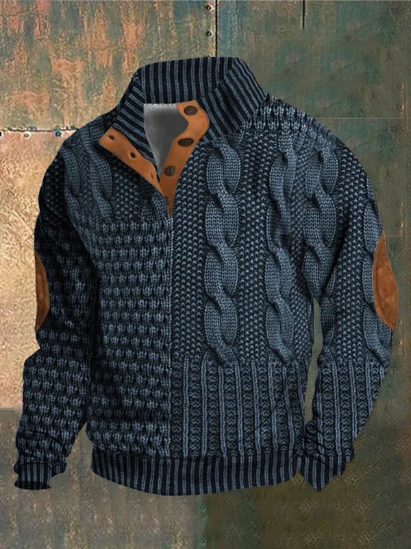 Pull vintage chaud et intemporel