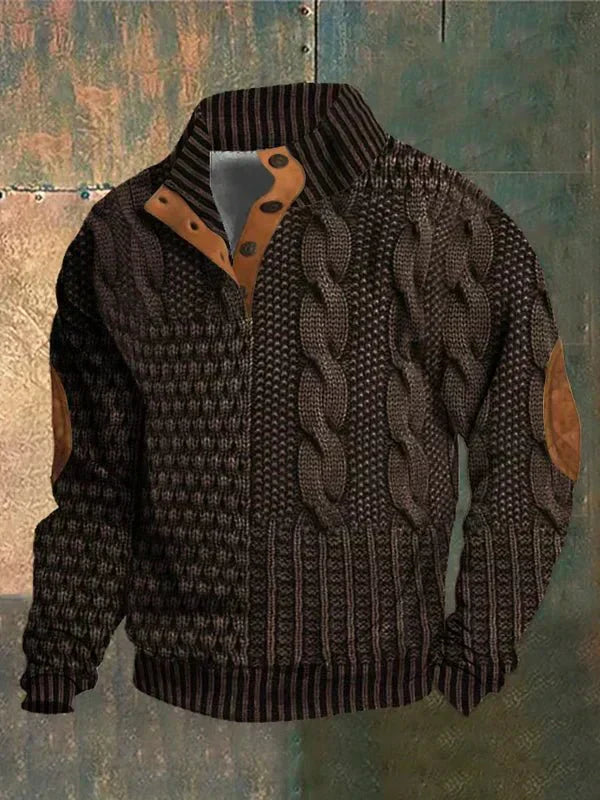 Pull vintage chaud et intemporel
