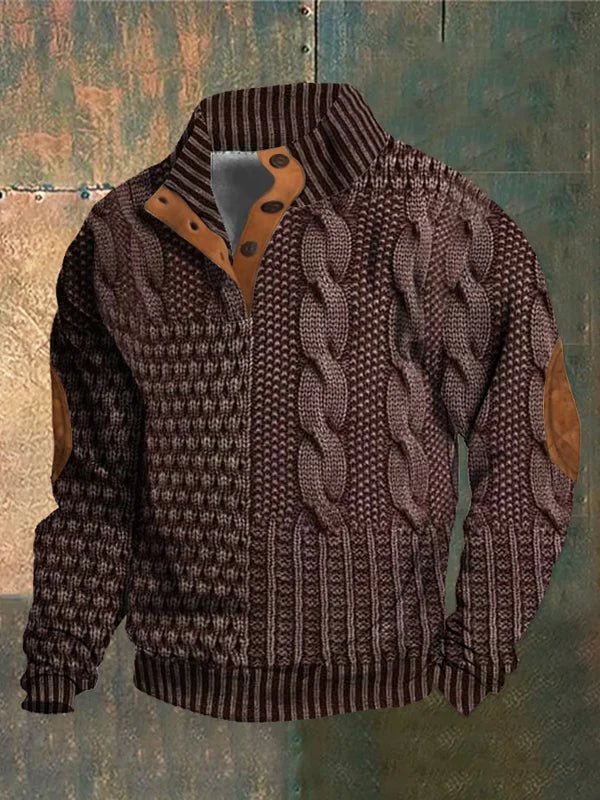 Pull vintage chaud et intemporel