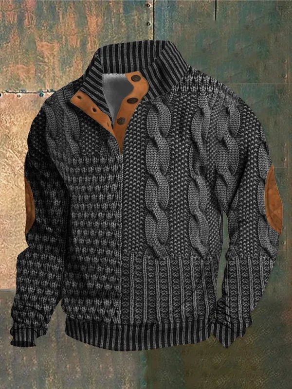 Pull vintage chaud et intemporel