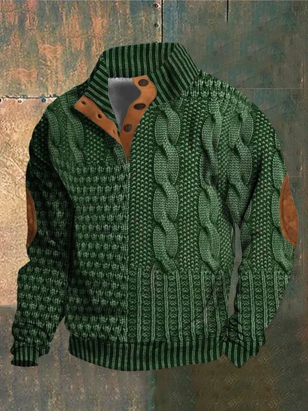 Pull vintage chaud et intemporel