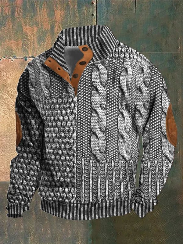 Pull vintage chaud et intemporel