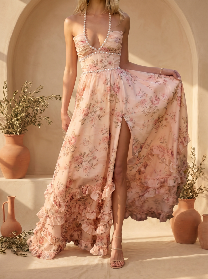 Abito elegante donna in lino italiano