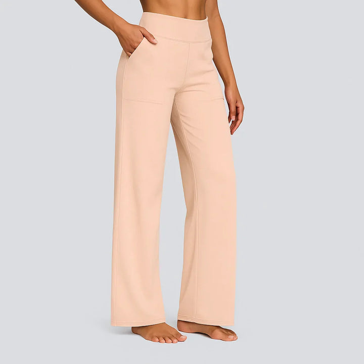 Pantaloni donna eleganti e comodi a vita alta stretch