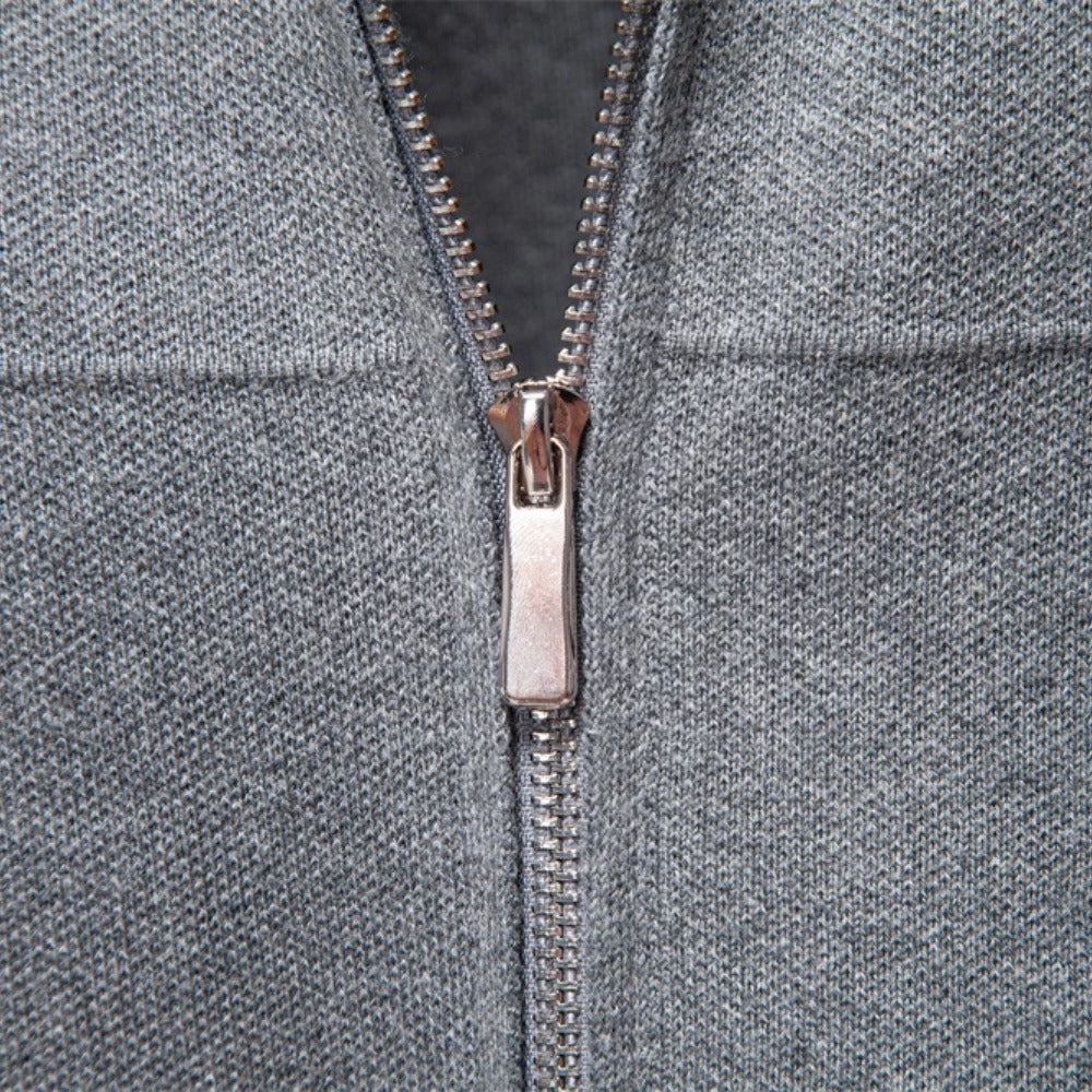 Giacca casual in cotone traspirante stile sportivo per uomo
