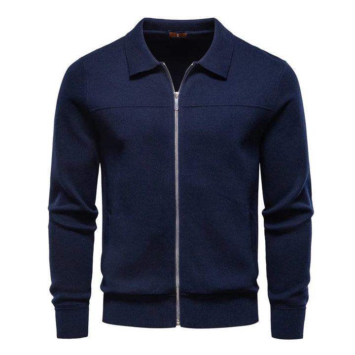 Giacca casual in cotone traspirante stile sportivo per uomo