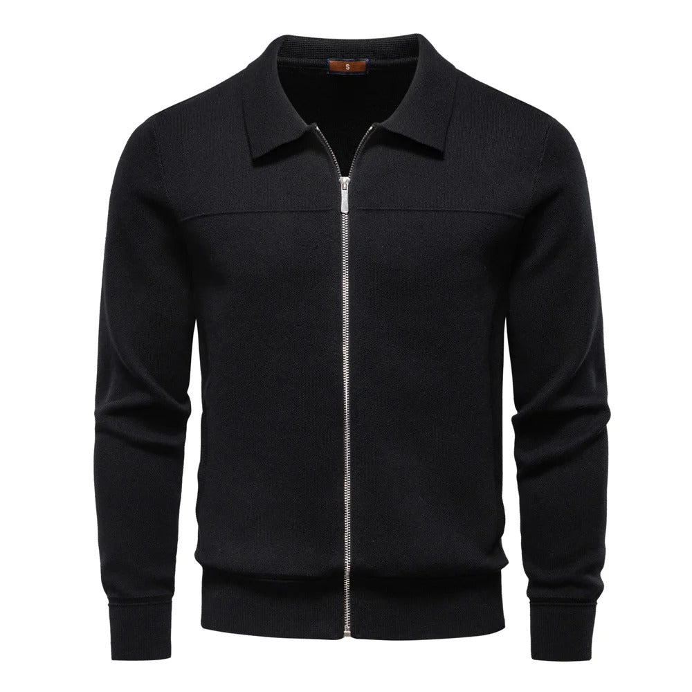 Giacca casual in cotone traspirante stile sportivo per uomo
