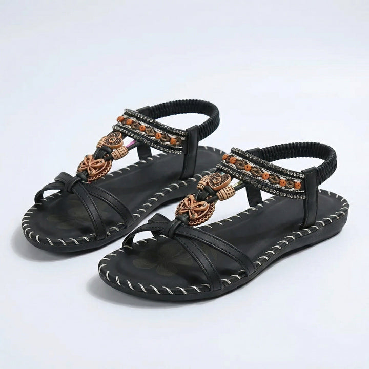 Sandali eleganti e confortevoli stile Ibiza per donna