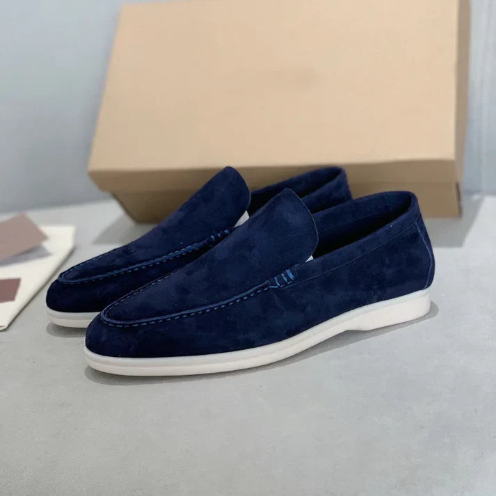 Mocassini uomo in suede eleganti comfort ammortizzato