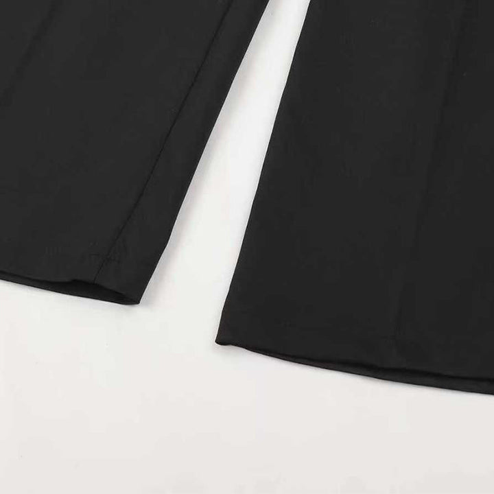 Pantaloni donna eleganti a vita alta dal taglio dritto