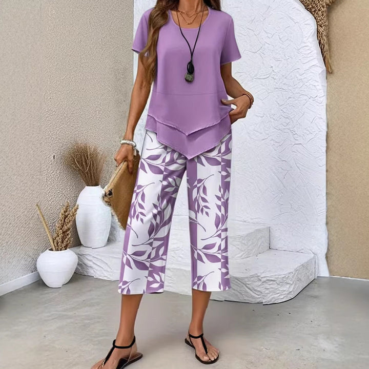 Completo due pezzi elegante e confortevole per donna