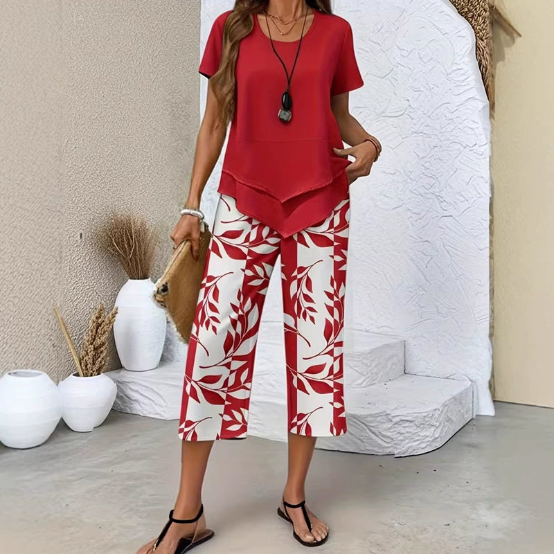Completo due pezzi elegante e confortevole per donna