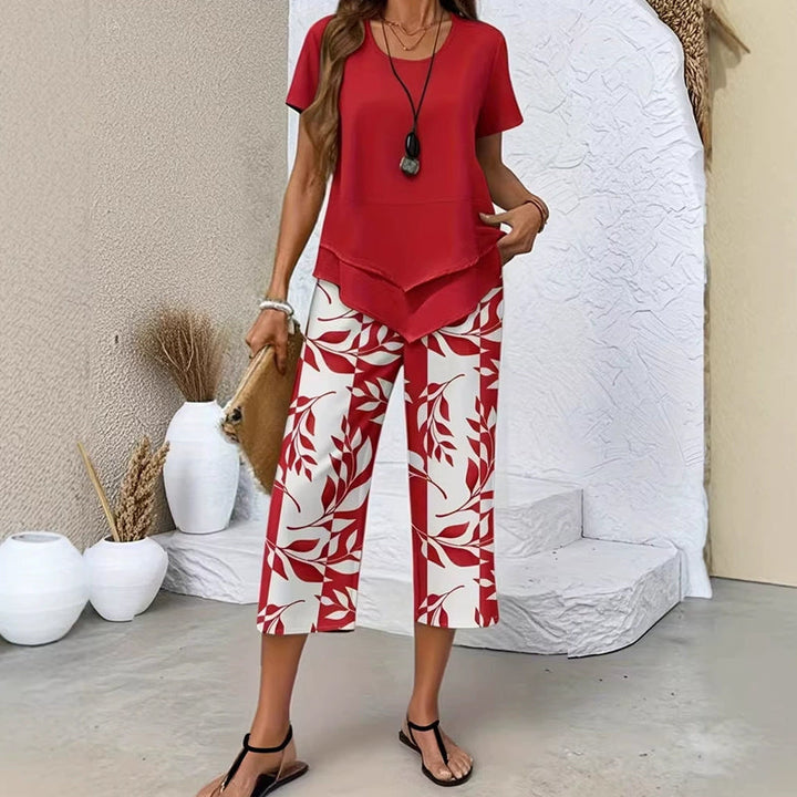 Completo due pezzi elegante e confortevole per donna