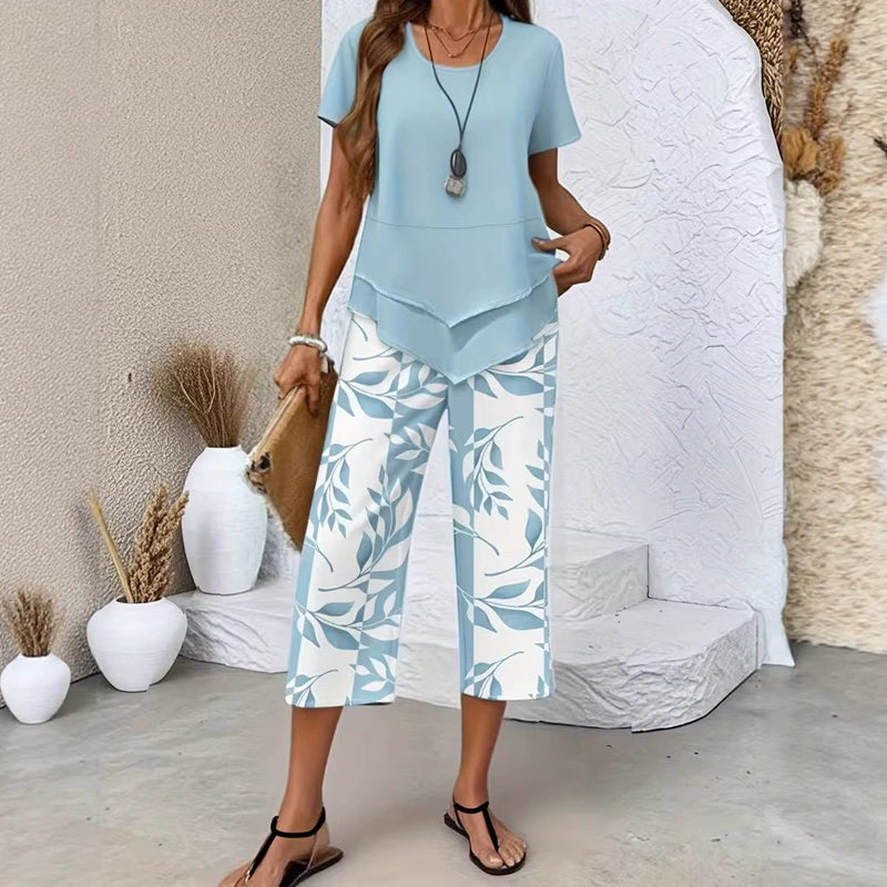 Completo due pezzi elegante e confortevole per donna